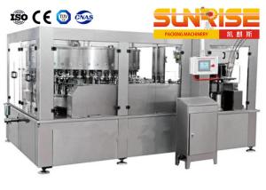 China 18 Heads Filling And Sealing Machine , 7.5kw Beverage Can Filling Machine wholesale