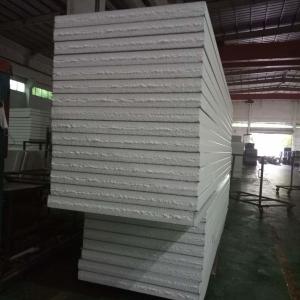 China grey white EPS sandwich waterproof wall panels 1150-100-0.376mm for prefab buildings wholesale