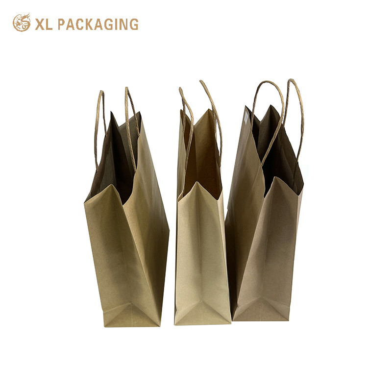 Printed Paper Gift Bags Recycle Paper Bag Kraft Paper High Quality Cosmetic Clothing Paper Box With Logo