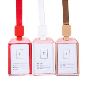 China Deyi Assorted Color Print ID Card Holder wholesale
