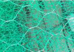 Green Pvc Coated 60x80mm Reinforced Mike Mat