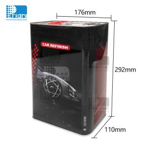 China Custom Printing Square Tin Cans wholesale