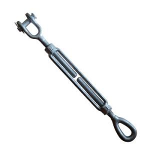 China Stainless Steel Turnbuckles Lifting Fittings Galvanized Wire Rope Cable Turnbuckle wholesale