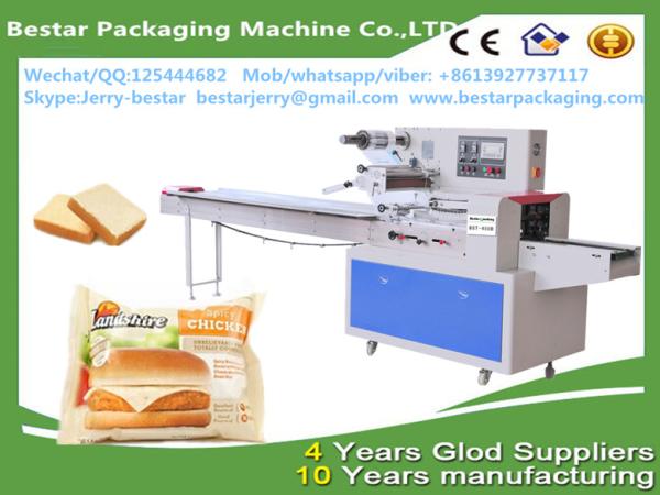 Cake Cookies French Bread Chocolates Pillow Packing Machine bestar packaging