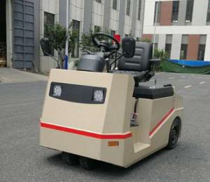 China Seated Electric Tow Tractor Traction Weight 4000 KG AC Drive Brushless Motor Maintenance Free wholesale