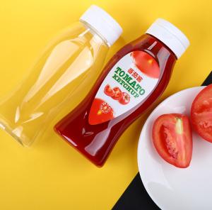China PETG Clear Ketchup Plastic Seasoning Bottles ODM 450ml wholesale