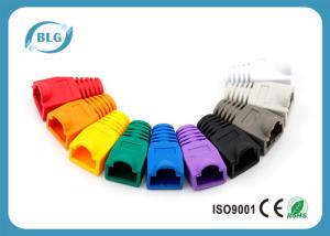 China RoHS Network Cable Accessories RJ45 Plug Boots for Cat5e 8P8C RJ45 Male Plugs wholesale