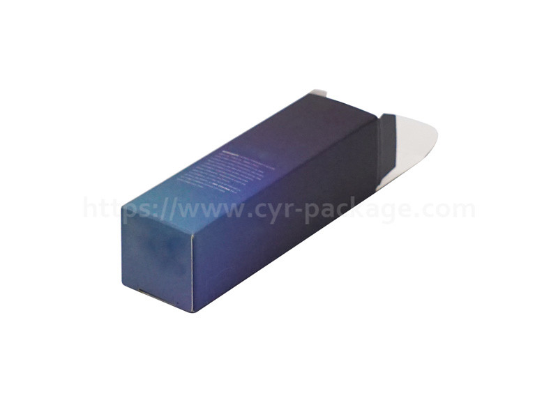 Round Magnetic Lipstick Tube 3.5g Gradient Metal Cosmetic Container