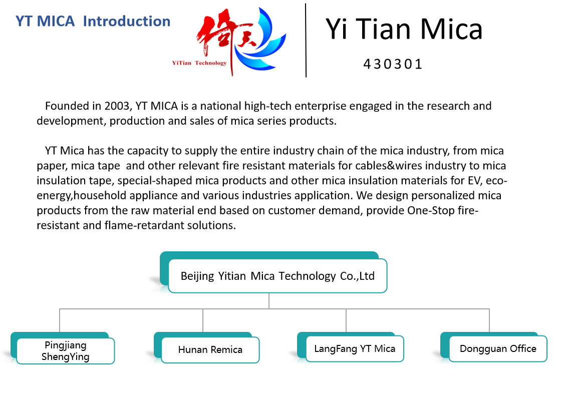 Electrical Insulation Muscovite Mica Tape Double Sided For Cable Conductor