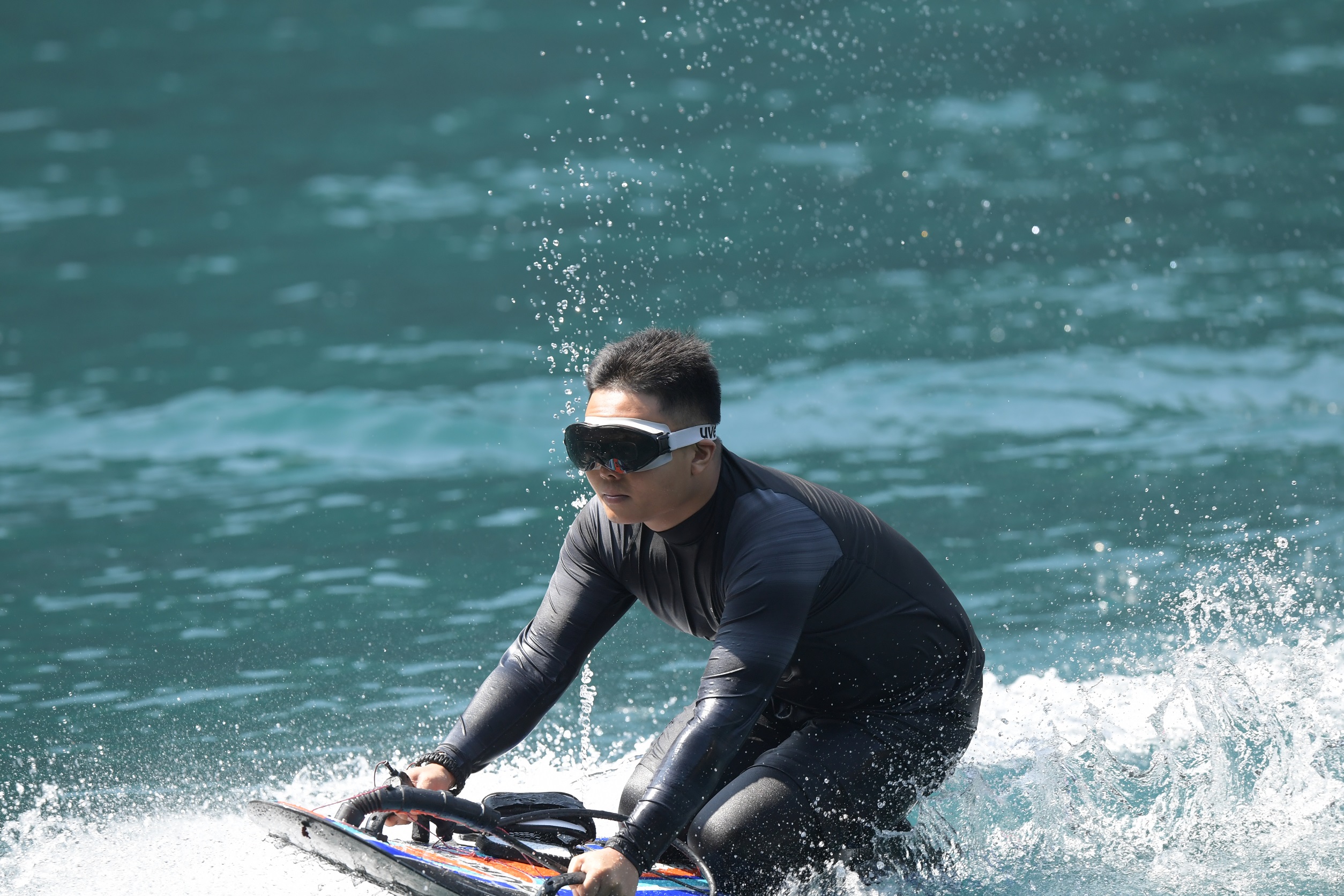 Unisex Wavestorm Moto Support Long Board Surfboards with Flying Motorized Surfboard