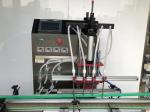 stainless steels SUS304 Gear Pump Filling Machine Four Head