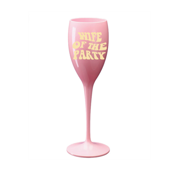 Perrier Jouet Green Plastic Champagne Flutes 175ml 6oz