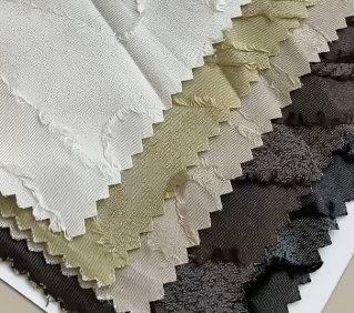 Comfortable Soft Clothing Fabric 122GSM Poly Cotton Blend Fabrics Lightweight For Cardigan Jacket