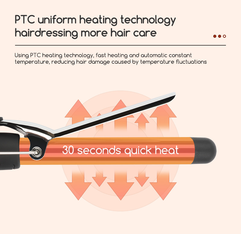 Ceramic Infrared Technology Hair Curling Irons Professional Personal Care