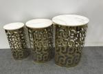 Metal Frame 50cm Marble Table Top Coffee Table