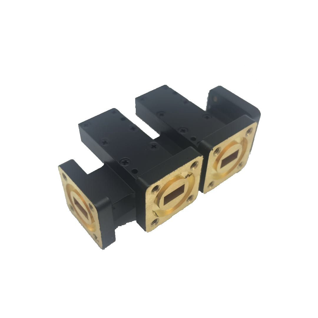 High Isolation Low Vswr Rf Waveguide Directional Coupler 12db Directivity