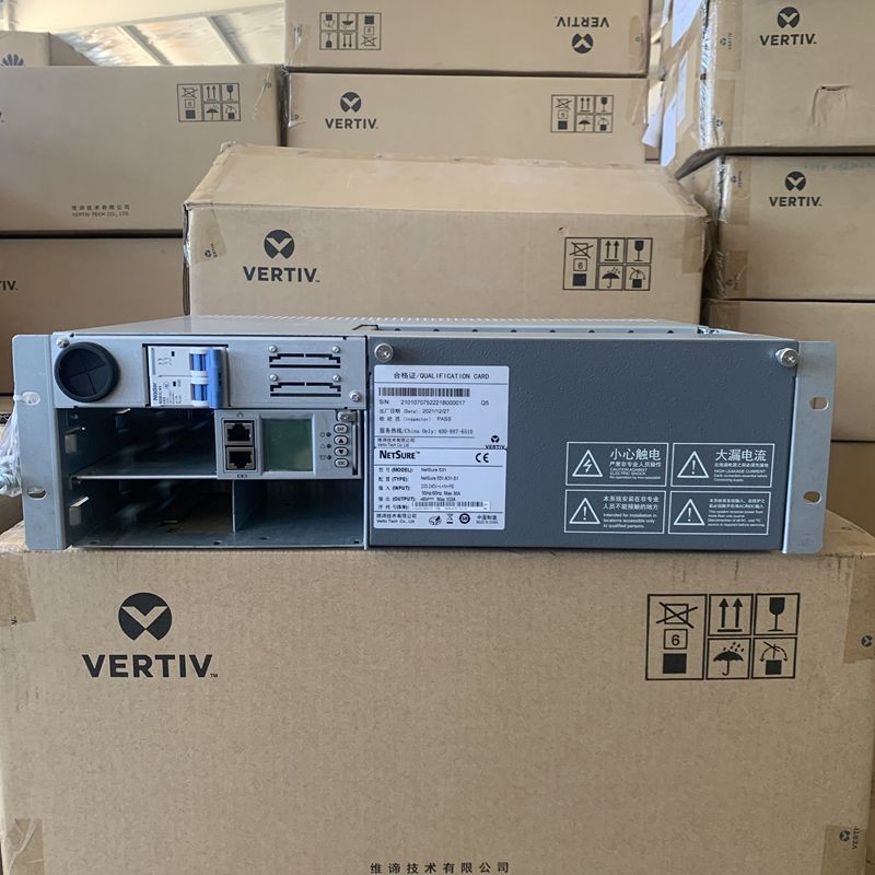 Vertiv Brand Telecom Power System 90A NetSure 531A31-S1 Power Supply 48v Rectifier System