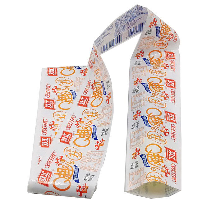 Sthick Type Sausage Casings No Easily Broken Custom Flexography Printing Plastic Casings