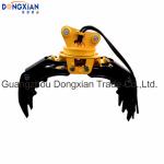 Grapple 360 Degree Rotation Hydraulic Grab Bucket for 15-40 Tons Excavator