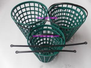 China golf basket , plastic golf basket , green plastic golf basket wholesale