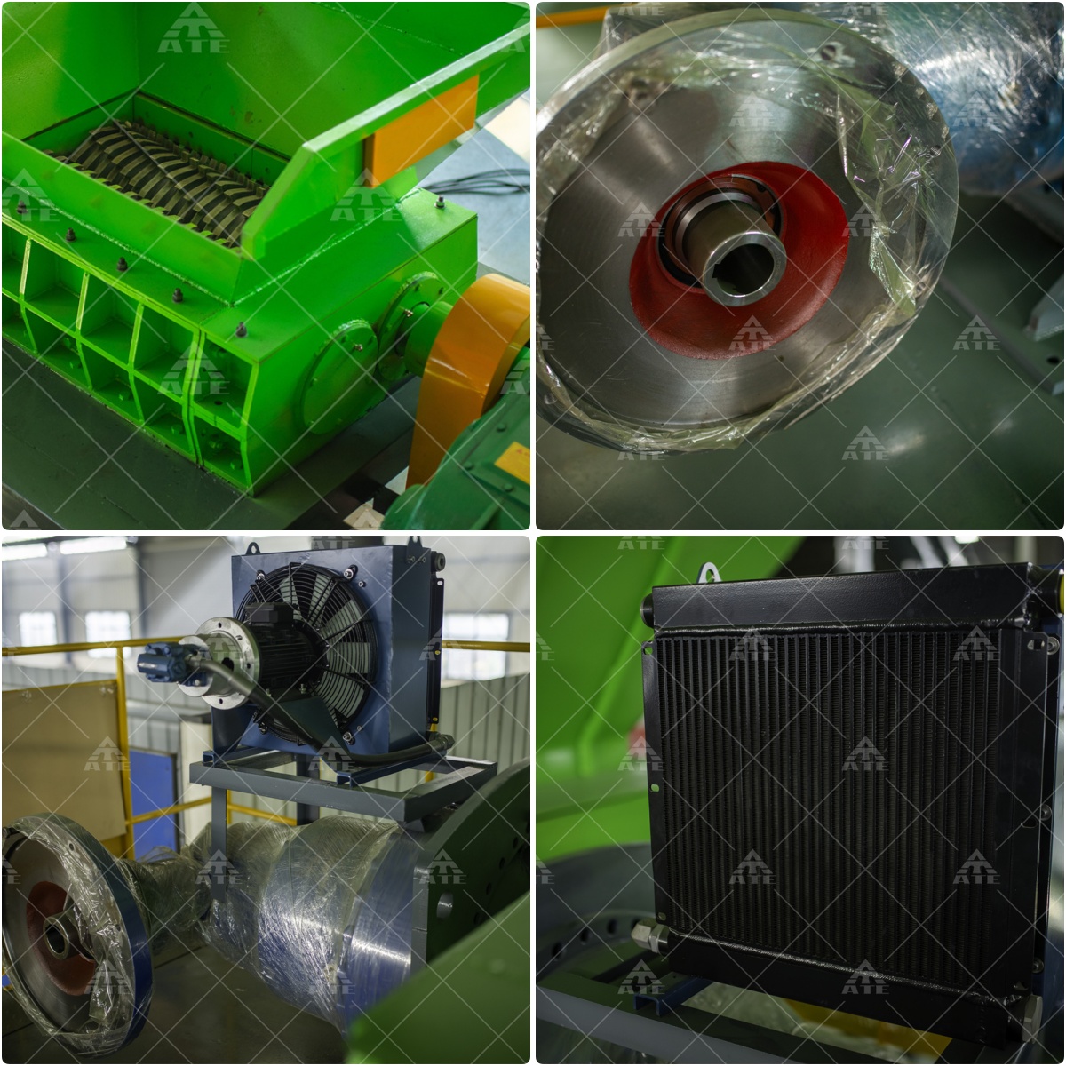 Scrap Metal Steel Cable Wire Waste Scrap Copper Wire Copper Pipe Shredder