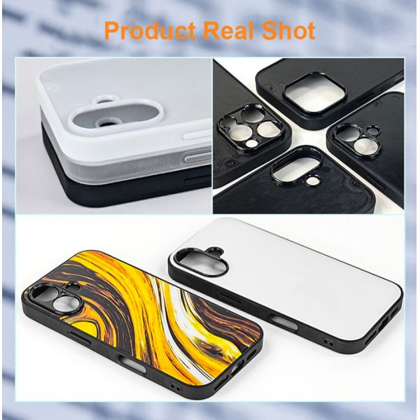 Easy Accessibility Sublimation Phone Case Blanks Shockproof For IPhone 14 15 Pro