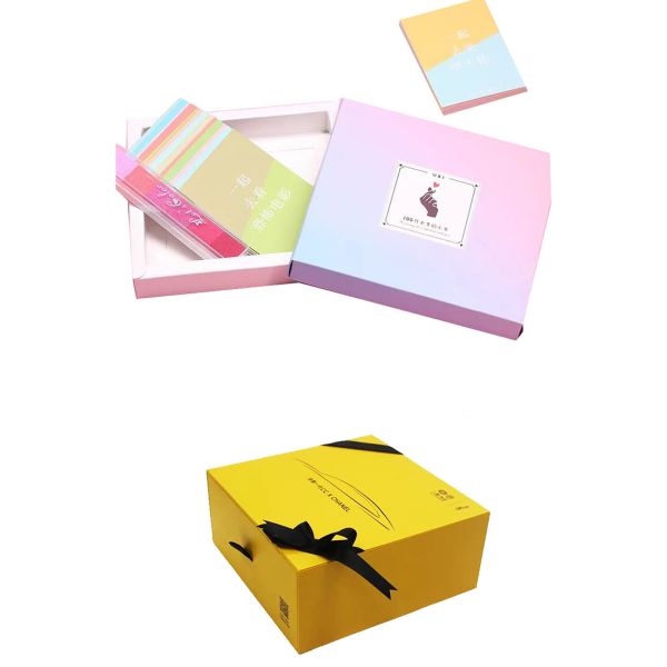 FSC Luxury Folding Gift Boxes Glossy Lamination Magnetic Folding Carton Packaging