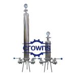 Stainless Steel 316 Cartridge Filter Housing for Food & Beverage Filtration