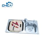 Double Bowl Kitchen Sink For House Stainless Steel Kitchen Sink For Hotel