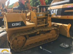 China New Paint Open Cabin Secondhand Mini bulldozer Cat D3C available for sale wholesale