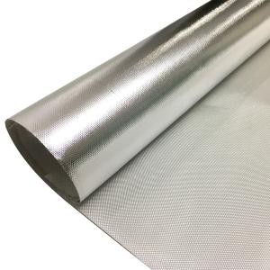 China Heat Reflection Aluminum Foil Fiberglass Cloth Heat Insulation wholesale