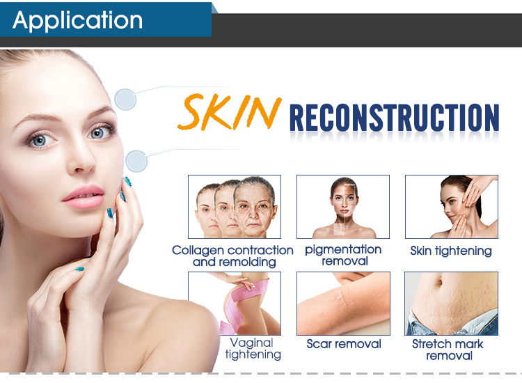 Fractional CO2 Laser Vaginal Tightening Machine , Air Cooling CO2 Laser Beauty Equipment