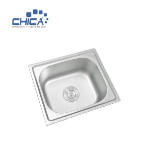 China USU304 Stainless Steel Press Kitchen Sinks Single Bowl Kitchen Sink wholesale