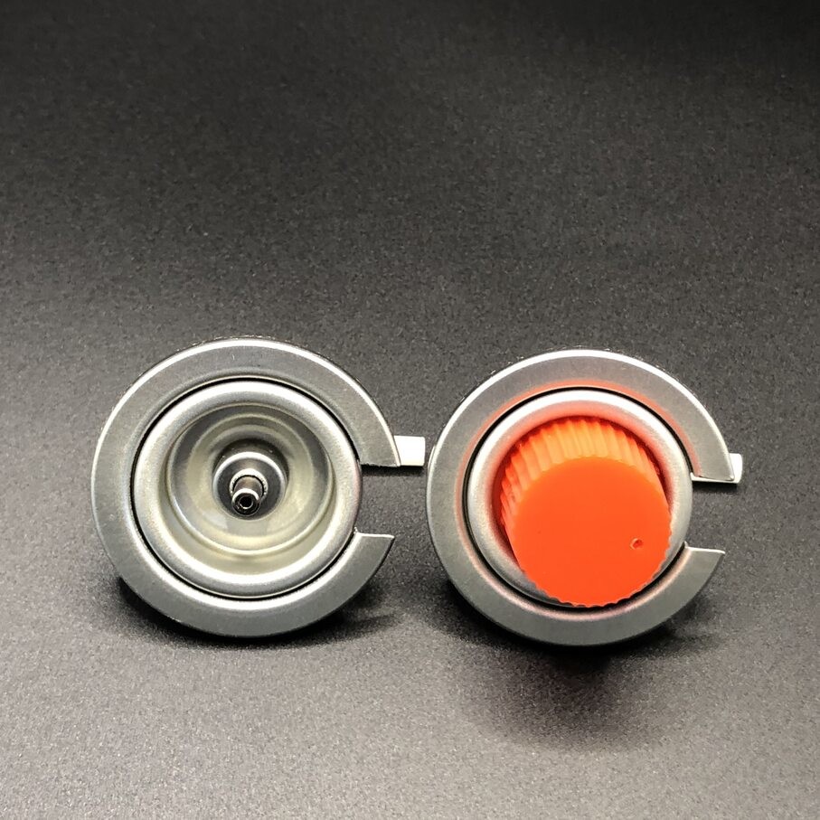 Dependable Gas Cartridge Valve - Butane Gas Valve - Outer Gasket Buna