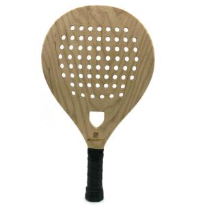 China Nature Wooden Paddle Racket Personalized Beach Tennis Paddle Racquets Customized wholesale