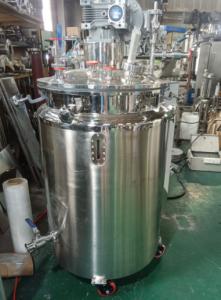 China Movable Softgel Medicine Mixing Tank Small High Shear Homogenizing wholesale