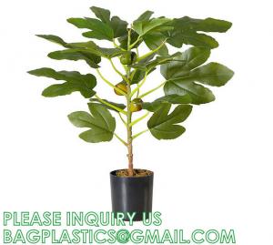 China Real Touch 120cm Artificial Tree Bonsai Plant Fig Tree Ficus Carica Decorative Tree Artificial Plant Home Decor wholesale