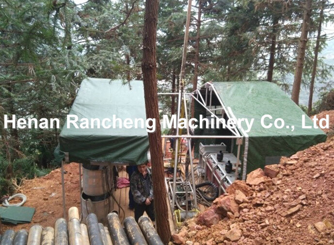 100m / 200m / 300m Depth Core Drilling Rig 33KW Portable Core Drilling Equipment