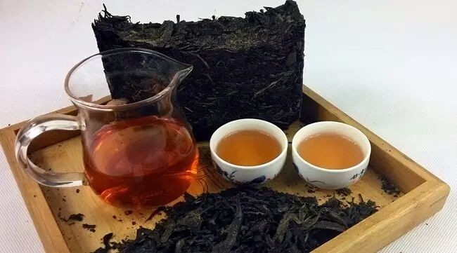 Reducing Fat Hot Water Boiled Dark Tea Brick Smooth Good Endnote Taste