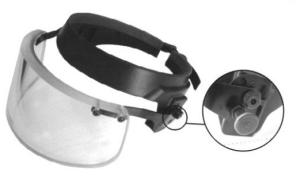 China Ballistic visor (IIIA);bullet proof face shield wholesale