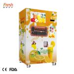 hot sale green bill acceptor fresh fruit juice vending machine