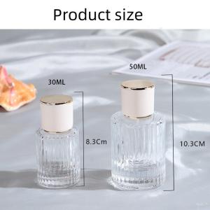 30ml 50ml Glass Mist Spray Bottle Customizable Empty Perfume