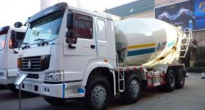 China 16cbm 8x4 Sinotruk HOWO Concrete Mixer Truck Red White Color 20-60 Ton CCC Passed wholesale