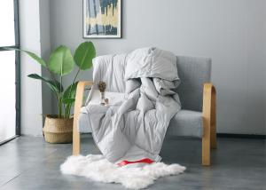 China Lightweight Packable Throw Travel 20dx20d Fiber Blanket wholesale