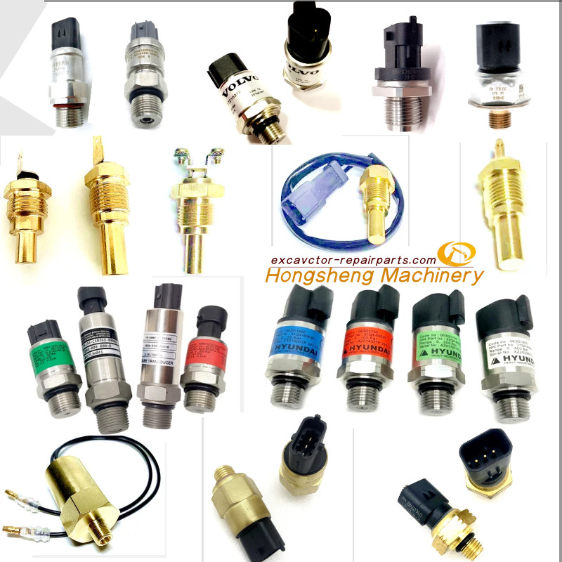 PT-W-82 Excavator Pressure Sensor Main Pump Pressure Switch Kato HD450 HD700