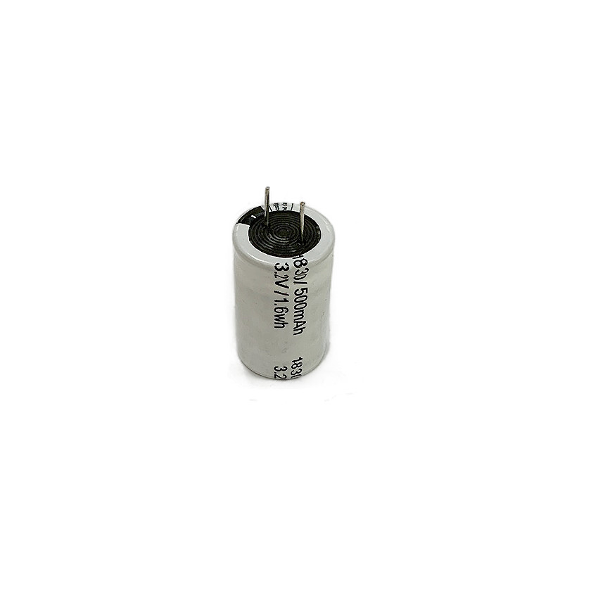 CE Lithium Ion Iron Phosphate Battery HFC1830 3.2V 500mAh Lithium Phosphate Cell