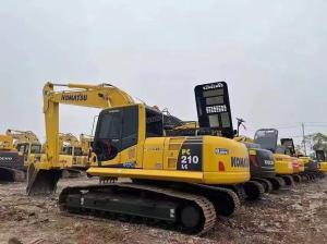China Used Komatsu PC 210 Excavator Operating Weight 21200kg 10m Digging Height wholesale