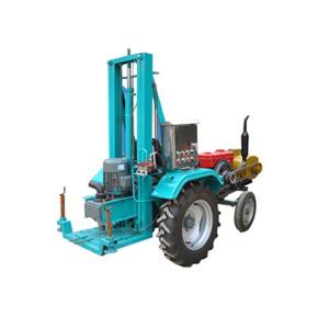 China 150m Depth Borehole Drilling Machine 30KW Four Wheel Tractor Water Well Drilling Rig wholesale
