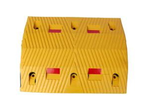 China High Purity Rubber Safety Reflective Driveway Speed Bumps wholesale