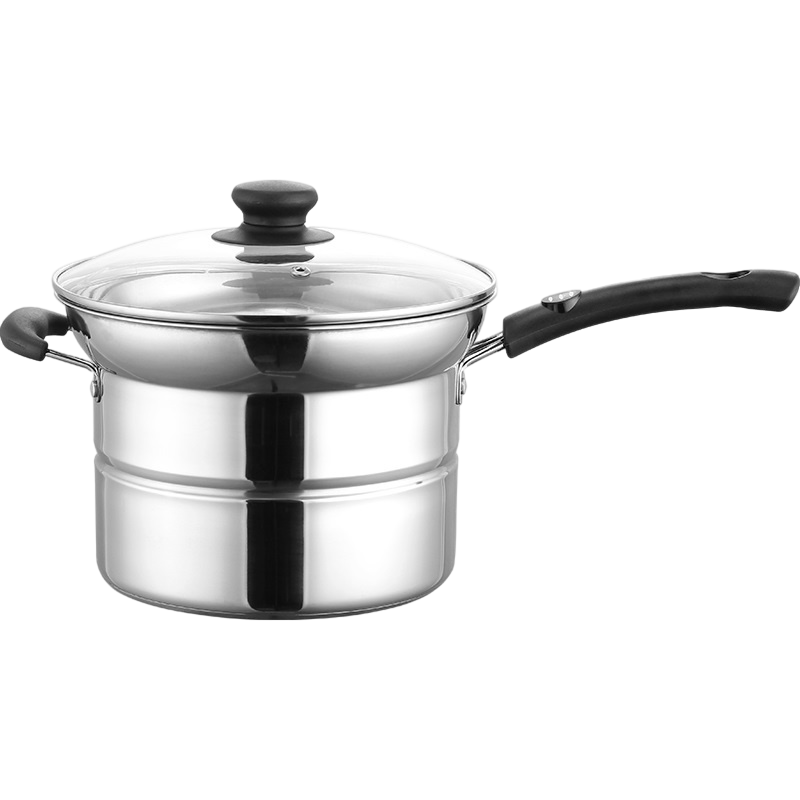 Stainless Steel Kitchen Sauce Pans Sustainable Eco Friendly Milk Pot